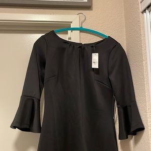 Black bell sleeve New York & Company dress